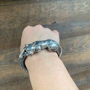 Silver Brighton panther bracelet